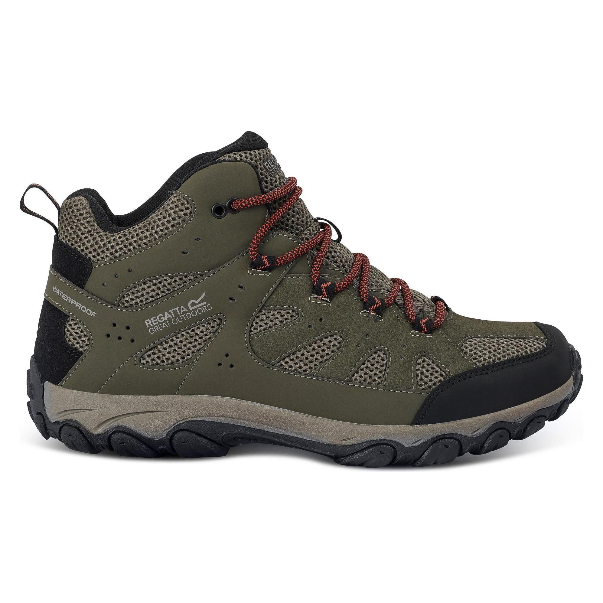 Regatta, Herren, Wanderschuhe, Edgepoint Iv Mid (43), Grün, Braun