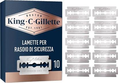 Produktbild Gillette KING double edge replacement blades x 10 uds (10 x)
