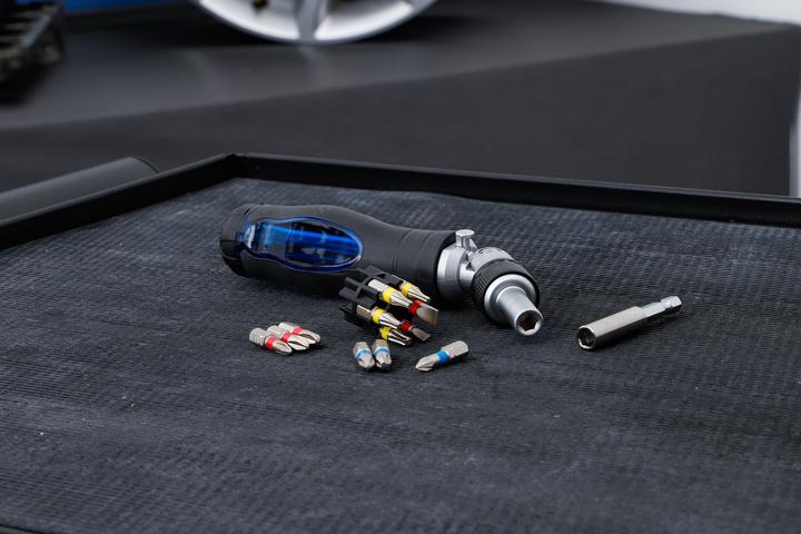 Actual product image BGS Gelenk-Schraubendreher-Bit-Satz (External hexagon)