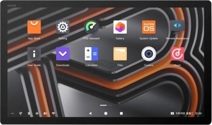 Sunmi 10" Kundendisplay Touchscreen externe Nutzung möglich für T3/T3-80 NFC