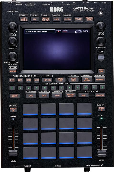 Actual product image Korg KAOSS Replay