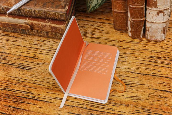 Image du produit Clairefontaine Animalis, Carnet rembordé rigide A6 10,5x14,8 cm, 96 pages, ligné, pochette à soufflet au dos, ferme (A6, Règle spéciale, Couverture rigide)