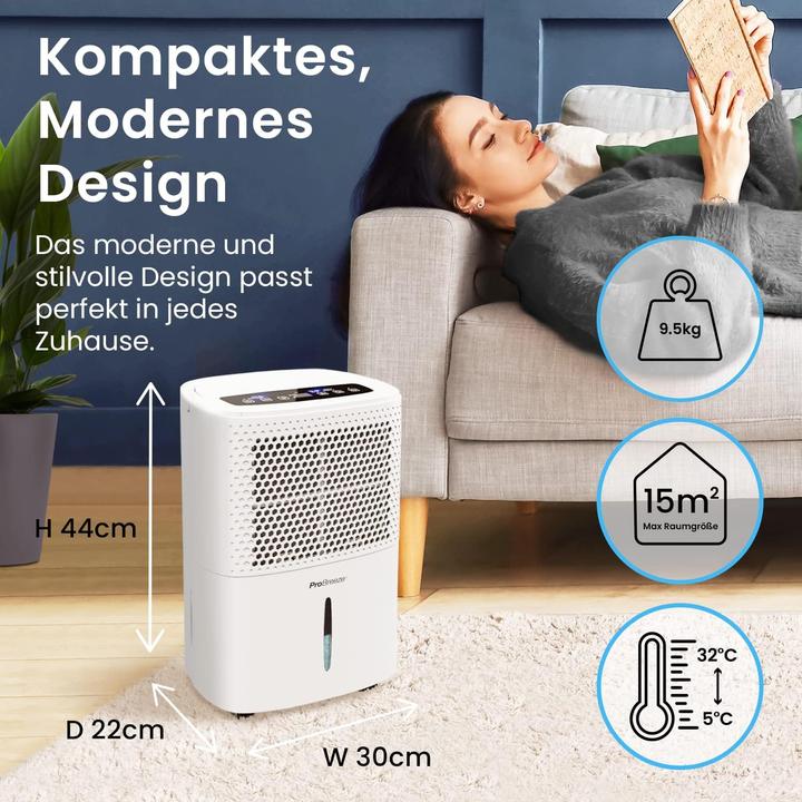Produktbild Breeze Luftentfeuchter (15 m², 12 l/24h)