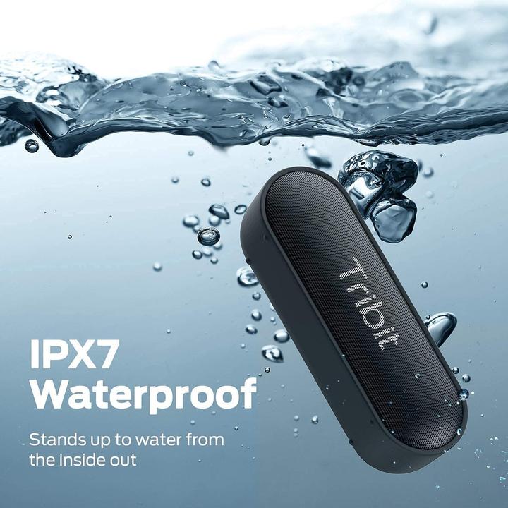 Produktbild Tribit XSound Go wasserdicht, 24h Laufzeit, schwarz (24 h, Batteriebetrieb)