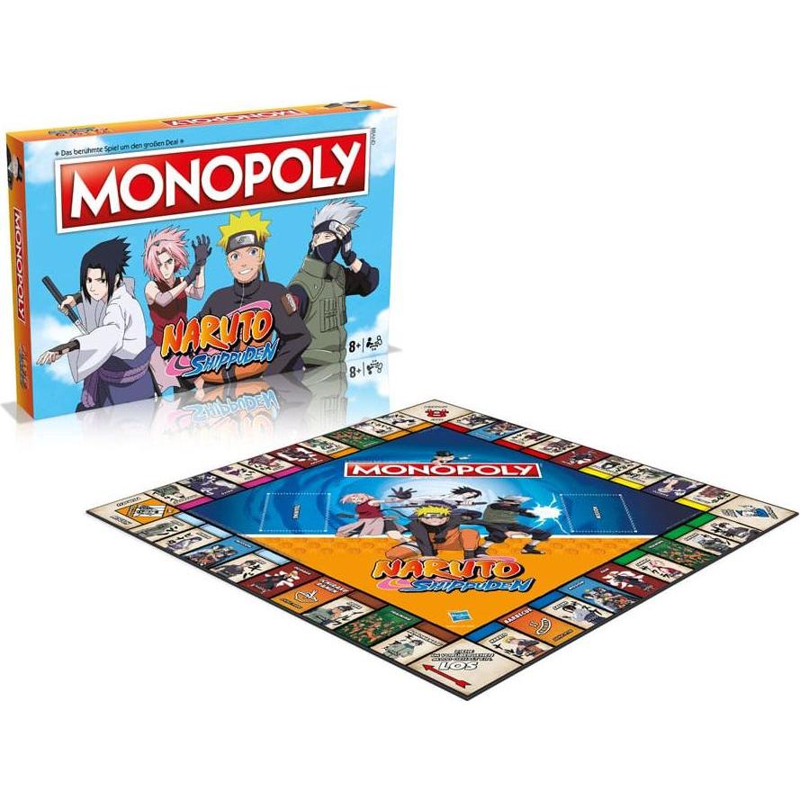 Thumbnail - Winning Moves Monopoly: Naruto (Deutsch)