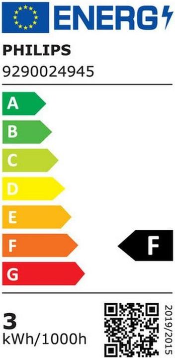 Energie-Label Philips Lampe (GU5.3, 2.90 W, 230 lm, 1 x, F)