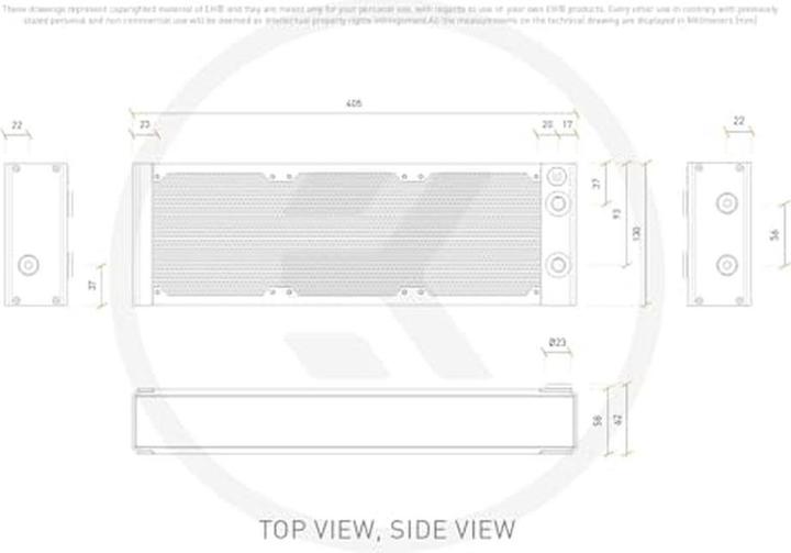 Actual product image EKWB EK Quantum Surface X360M (120 mm)