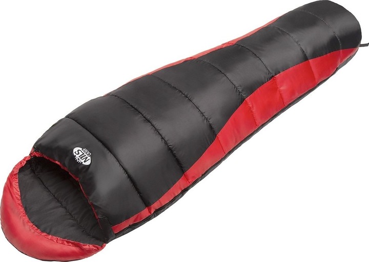 Produktbild Nils CAMP NC2012 sleeping bag Black and red (190 cm)