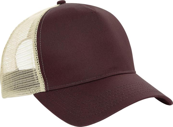 Beechfield TruckerBaseballkappe mit Netzeinsätzen (2 StückPackung) (One Size)