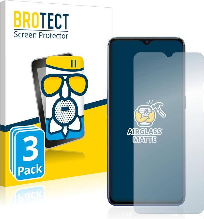 Produktbild BROTECT AirGlass Panzerglasfolie Matt (3 Stück)