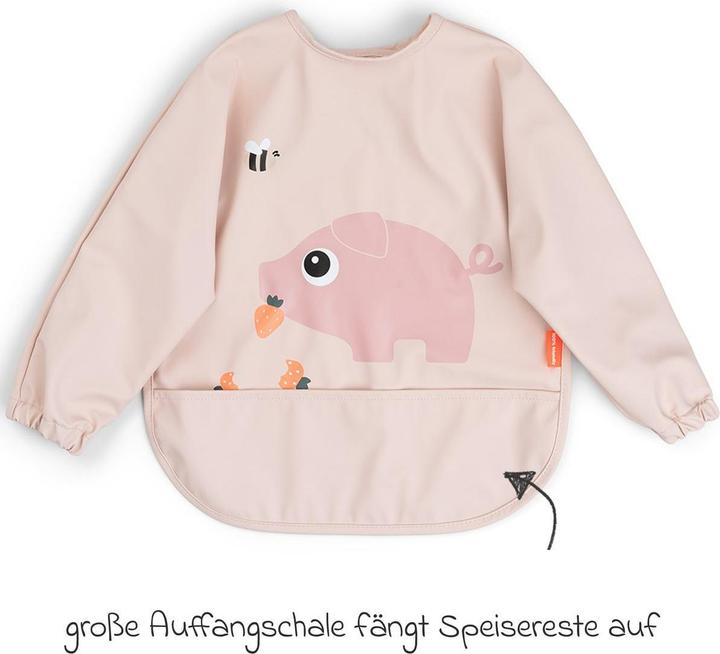 Produktbild Done by Deer Lätzchen Ärmel-Lätzchen - wasserdicht - Tiny Farm (6 Monate)
