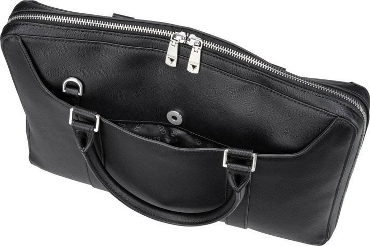 Produktbild Guess Crts Sffn Smrt Doc Case W Hndl Laptoptassen Heren - Zwart - Maat ONESIZE