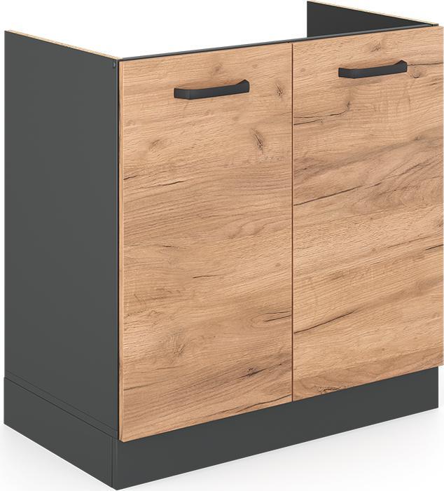 Anthrazit, Goldkraft Eiche