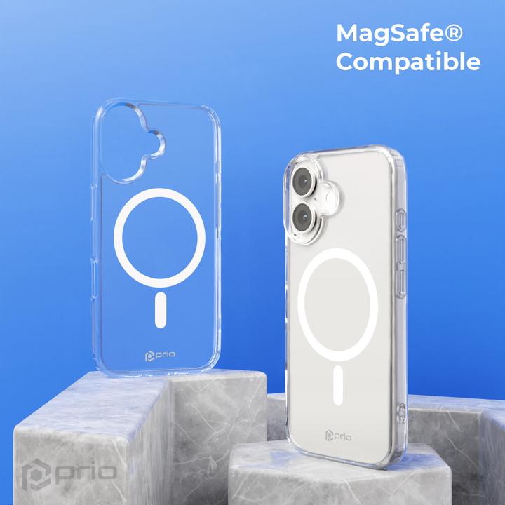 Actual product image prio Protective Case MAG for iPhone 16 Plus (6.7 inch) clear (Apple iPhone 16 Plus)