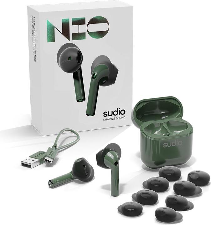 Actual product image Sudio Nio AEgte trådløse øretelefoner S (5.50 h, Wireless)