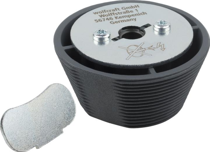 Immagine prodotto wolfcraft wolfcraft 1 Aufbohrhilfe Ø46-62mm (62 millimetri)