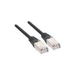 Thumbnail - Exsys Patchkabel, Cat. 6, S/FTP, PiMF, PVC, 250MHz, schwarz, 0,5m (S/FTP, CAT6, 0.50 m), Netzwerkkabel