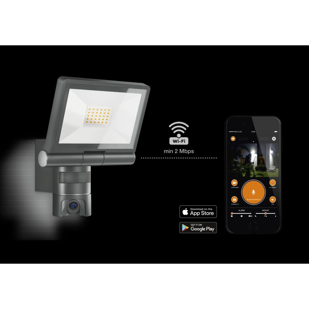 Thumbnail - Steinel, Fassadenbeleuchtung, Xled Cam 2 (2200 lm, IP44)