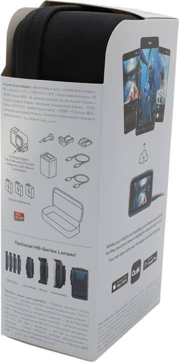 Actual product image GoPro Hero 13 Black Extended Power Bundle (60p, Bluetooth, GPS, Wi-Fi)