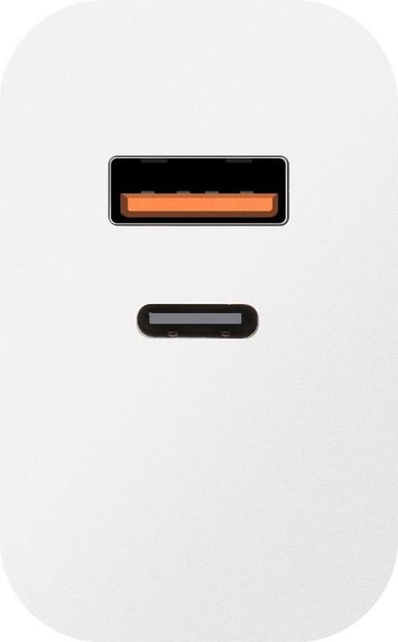 Produktbild iLike Cables and wires - OBAL:ME Wall Charger USB-A + USB-C 25W White (25 W, 2 Ports)