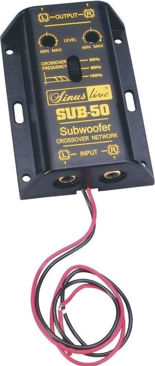 Actual product image Sinuslive SUB-50 subwoofer crossover
