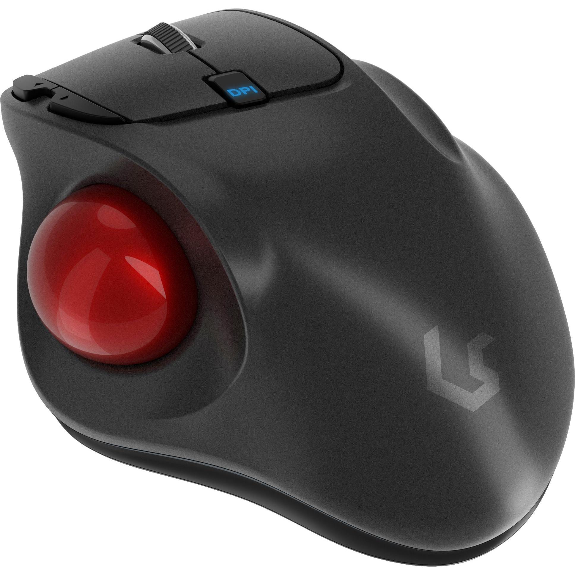 KeySonic KSM-6101RF-EGT (Kabellos), Maus, Grau