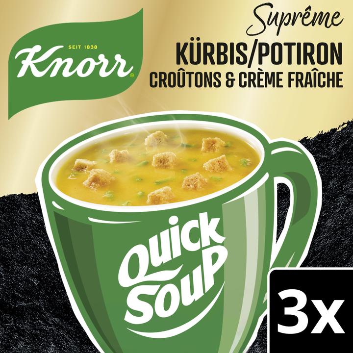 Actual product image Knorr Suprême Quick Soup