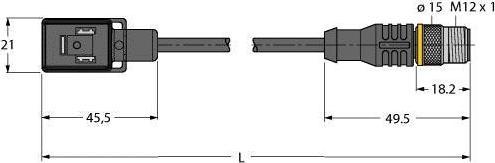 Image du produit Turck Connecteur de vanne