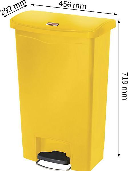 Immagine prodotto Rubbermaid Cestino per i pedali (50 l)