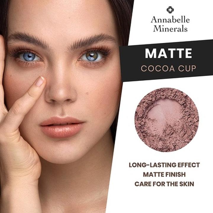 Produktbild Annabelle Minerals Natural Clay Mineral Eyeshadow Matte Cocoa Cup 3g (Matte Cocoa Cup)