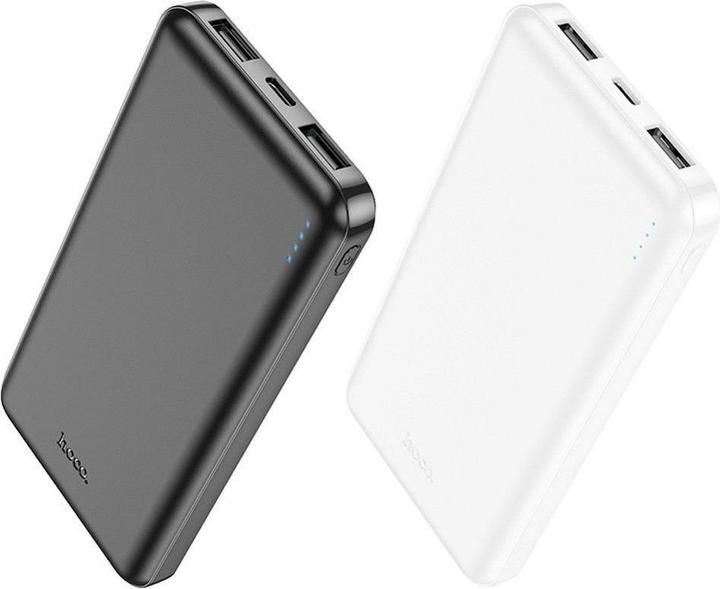 Actual product image Hoco J100 Powerbank 10000 mAh Weiss (10000 mAh, 37 Wh)