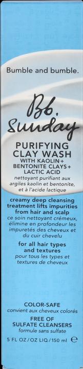 Immagine prodotto Bumble and bumble Lavaggio domenicale all'argilla purificante (150 ml)