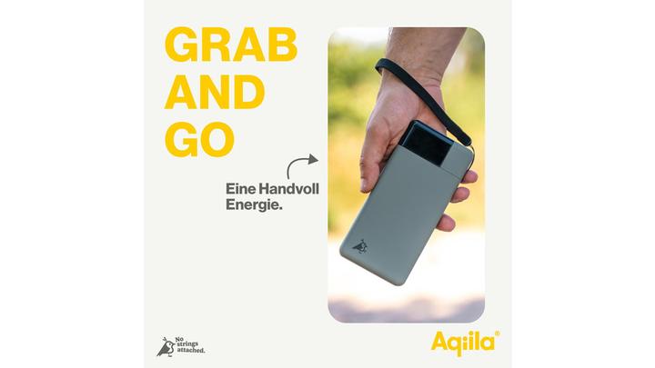 Produktbild Aqiila Powerbird B20B+ - Powerbank 20000 mAh, 65W - Moss (20000 mAh, 65 W, 74 Wh)
