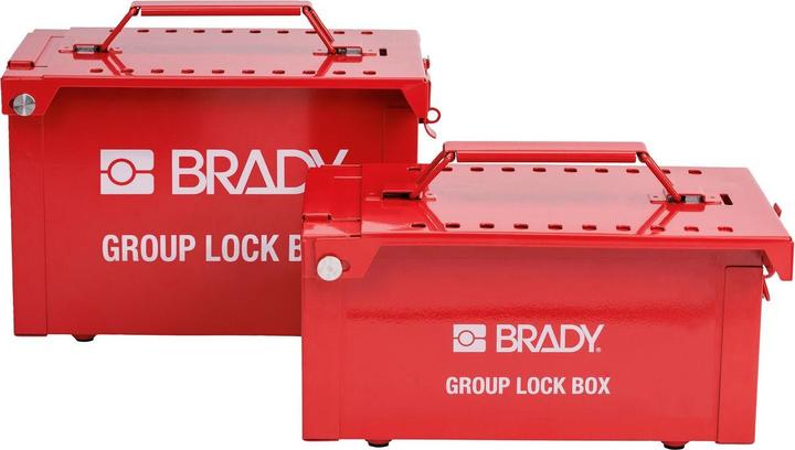 Actual product image Brady Portable Group Lockout Box -