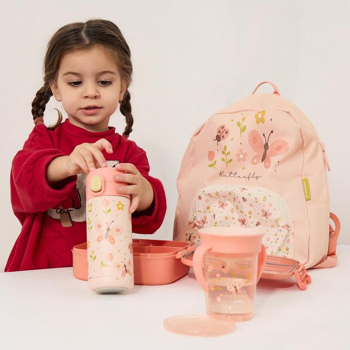 Produktbild Miniland Steel Junior Bottle Butterfly