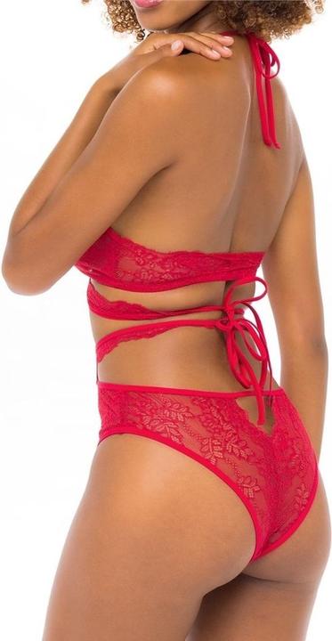 Actual product image OhLaLa Cheri Cut Out Lace Bra Set "Charlena (XL)