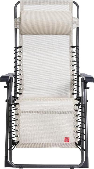 Image du produit Fiam Relaxsessel Movida 129 Tx Gestell Metall / Tex. Anthr./Ecru (66 cm)
