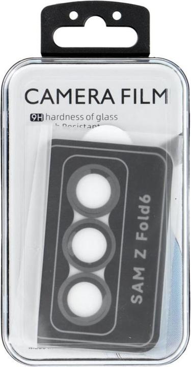 Image du produit OEM Protective glass Camera PROTECTOR 9H for SAMSUNG FOLD 6 balck (1 pièce(s), Samsung Galaxy Z Fold6)