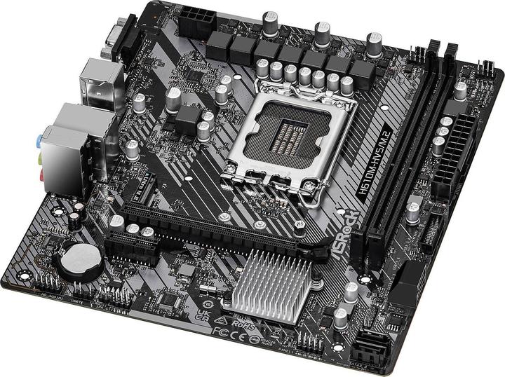 Produktbild AsRock H610M-HVS/M.2 R2.0 (LGA 1700, Intel H610, mATX)