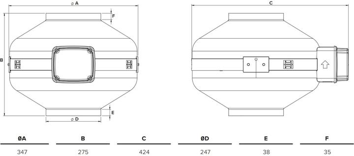 Immagine prodotto Vortice CA 250 MD E