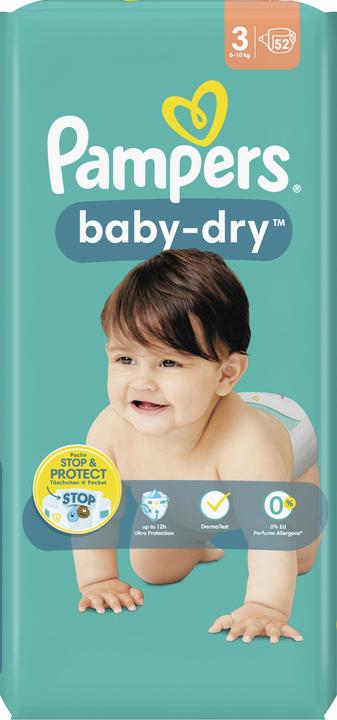 Image du produit Pampers Baby-Dry (Taille 4+, Pack, 40 pièce(s))