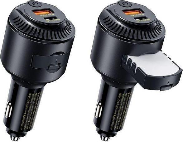 Actual product image Remax Yatoy Series 60W PD+QC Scented Multi-compatible Fast Car Charger RCC353