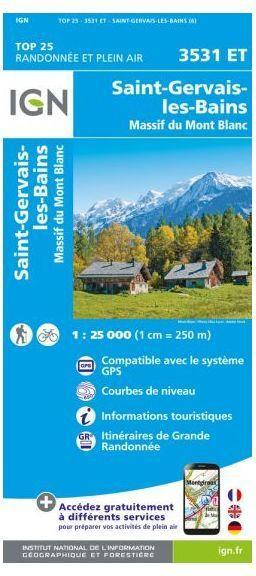 Actual product image Saint-Gervais-Les-Bains / Massif du Mont Blanc