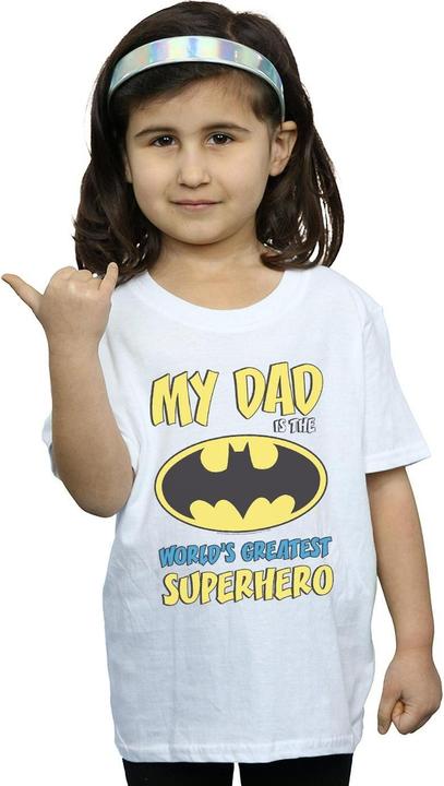 Produktbild Batman World's Greatest Superhero TShirt Mädchen (116)