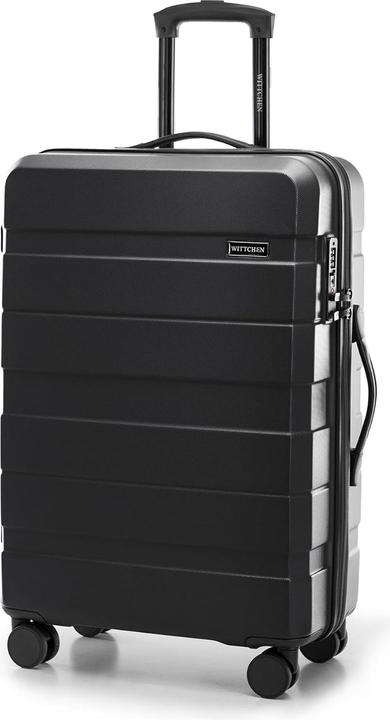 Immagine prodotto Wittchen Comodo Line Hartschalenkoffer-Set 3-teilig (39 l, Bagaglio a mano (fino a 50 litri), M (50 - 90l), L (90 - 115l))