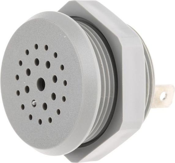 Actual product image Sonitron Buzzer 24V 3500Hz Faston