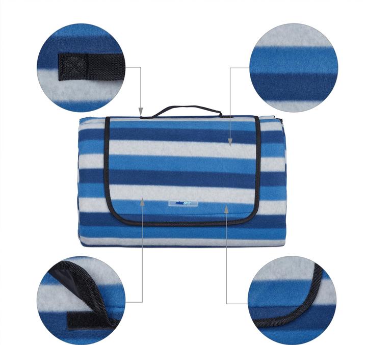 Image du produit Relaxdays Couverture de pique-nique