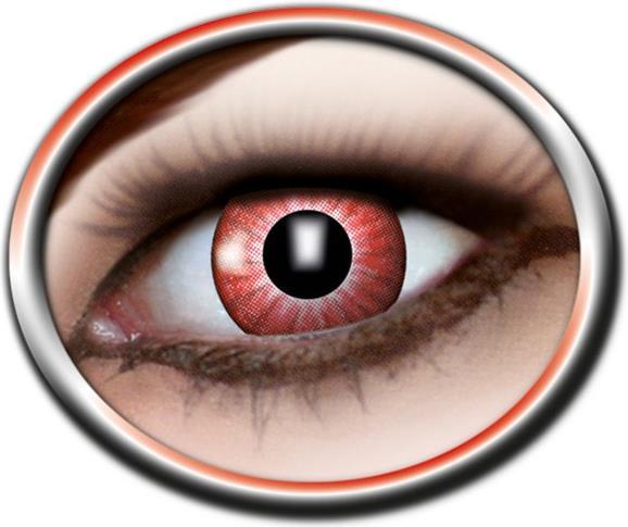 Actual product image Bach Optic Red contact lenses (Red)