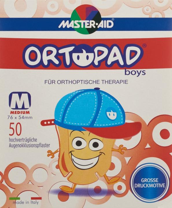Immagine prodotto Master Aid Occhio patch medio ragazzi 50 pezzi (50x)