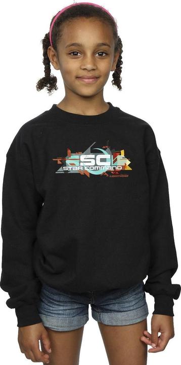 Produktbild Disney Lightyear Star Command Graphic Title Sweatshirt Mädchen (140, 146)